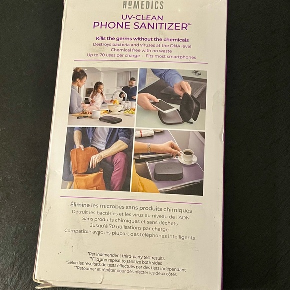 Homedics UV-Clean Phone Sanitizer NWT - Picture 11 of 12
